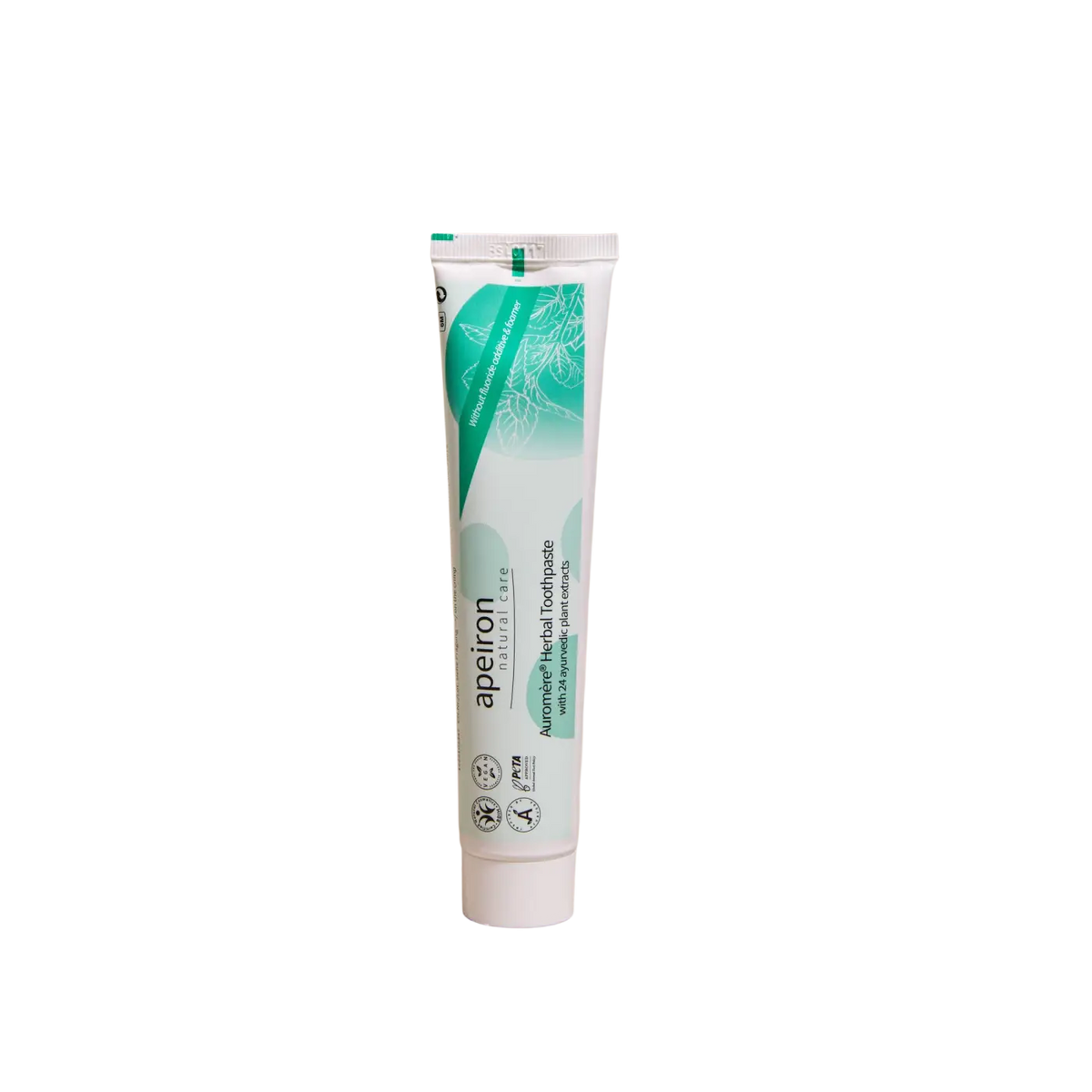 Apeiron Auromère Kräuter-Zahncreme in 75ml mit ayurvedischer Formel, für gesunde Zähne und frischen Atem, von Spa Vivent.