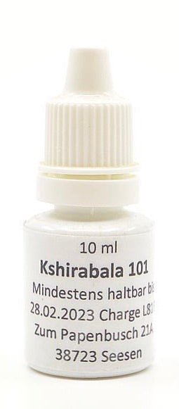 Kshirabala Thailam 101 10ml - Mana Kendra GmbH