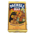 Lanman Kemp Patchouli-Duftölseife von KT Supply, 95g, zeigt eine elegante Seife mit Patchouli-Duft in einer stilvollen Verpackung.