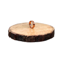Kupferring mit magnetverschluss in natürlichem kupfer mit gravur und zeitlosem design als durchdachtes geschenk