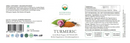 Kurkuma mit schwarzem pfeffer kapseln in weiß-grüner verpackung mit pinker blumenillustration curcuma longa mana shop