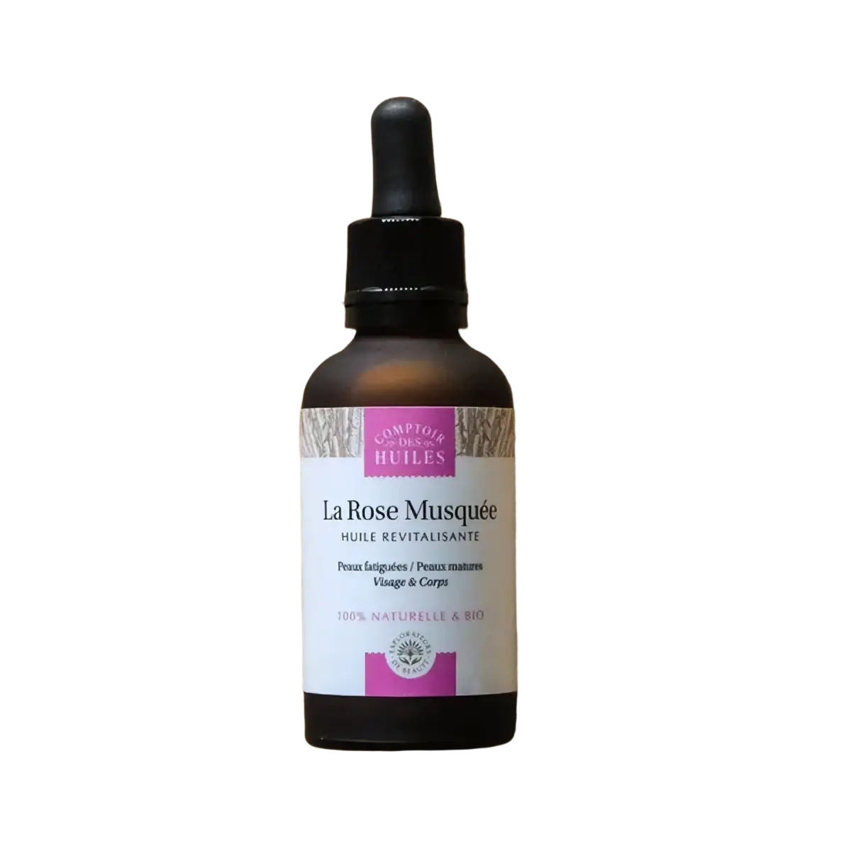 Gesichtspflege mit La Rose Musquée Bio-Hagebuttenöl von Comptoir des Huiles, für strahlende und gepflegte Haut.