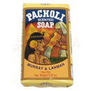 Lanman kemp patchouli duftölseife 95g gelb verpackte seife mit ägyptisch inspiriertem design patchouli scented mana shop