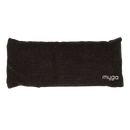 Lavendel-Augen-Kissen von Myga für Yoga, schwarzes Leinen-Augenpolster, entspannende Anwendung, weiche Textur, ideal für Ruhepausen