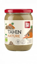 Veganes Lima Tahin mit Meersalz, 500g, cremiger Brotaufstrich und Mus aus Sesampaste mit Meersalz.