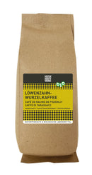 Bio Löwenzahnwurzelkaffee von NaturKraftWerke in Beutel, koffeinfreier Kaffeeersatz aus Löwenzahnwurzeln, 130 g Packung