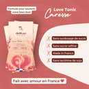 Delikao Love Tonic Caresse Kuss-Schokolade mit 40% Vanille, aphrodisierende Süßigkeit für mehr Libido, süße Snacks und Schokolade