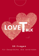 LoveTalk Karten von Müntsch GmbH, 55 Fragen für verbindende Gespräche, romantisches Spiel für Paare, romantisches Karten-Set
