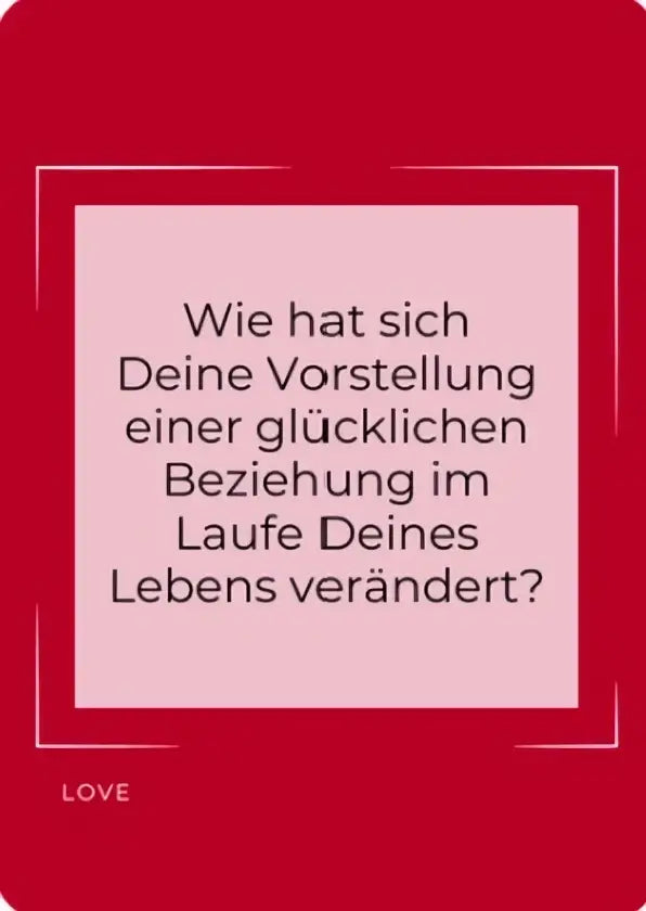 LiebeTalk Karten mit 55 Fragen für Paare, Spiel zur Vertiefung der Gespräche, von Müntsch GmbH