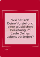 LiebeTalk Karten mit 55 Fragen für Paare, Spiel zur Vertiefung der Gespräche, von Müntsch GmbH