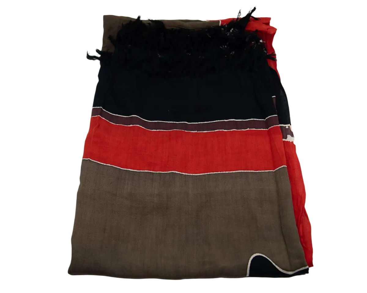 Gefaltetes Hamamtuch Luna Sarong Pareo Tuch von Mana Shop, 160 x 115 cm, weiches, vielseitiges Strand- und Badehandtuch