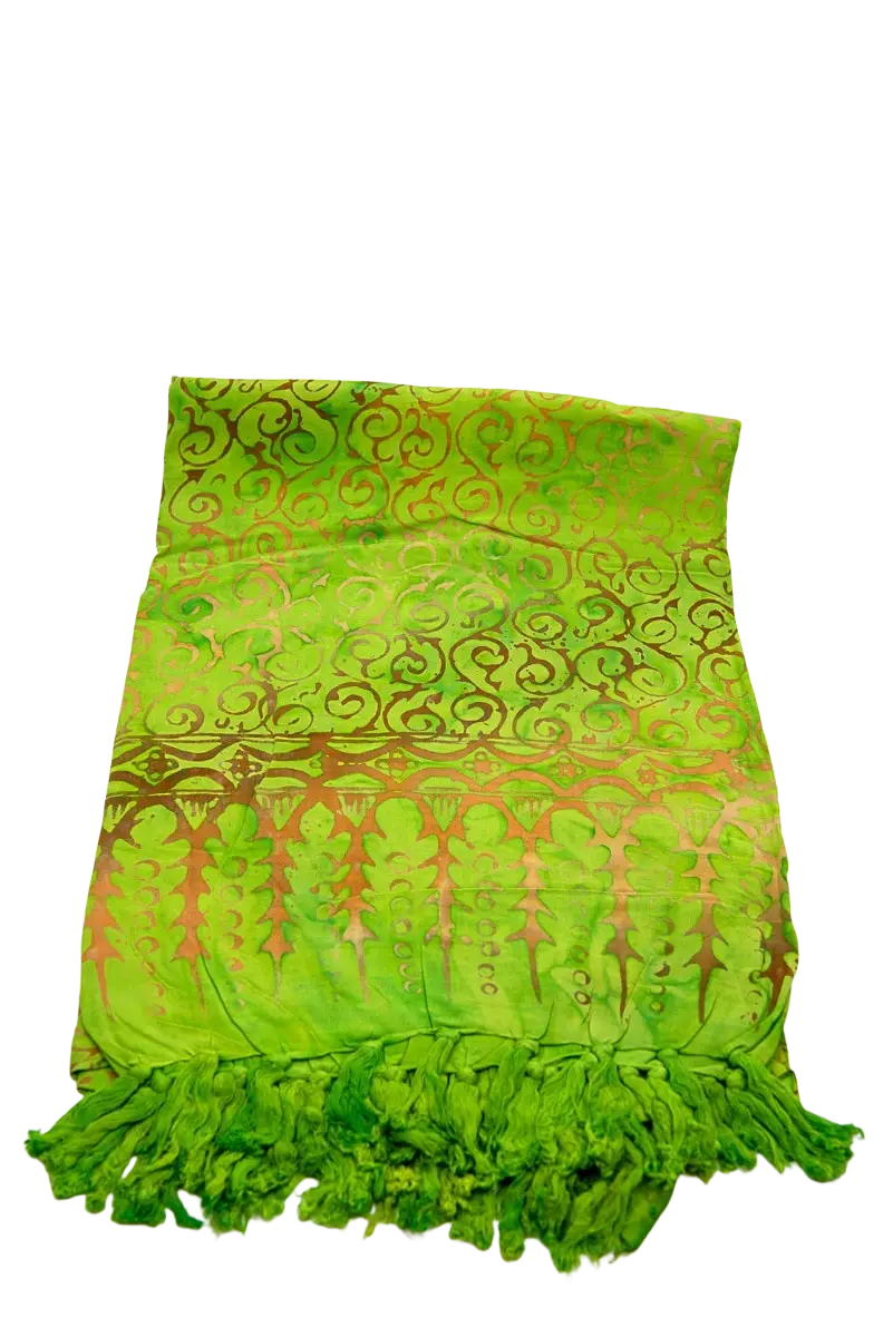 Lebhaftes Hamamtuch von Mana Shop, 160 x 115 cm, Lunghi Sarong Pareo Tuch aus weichem Baumwollstoff.