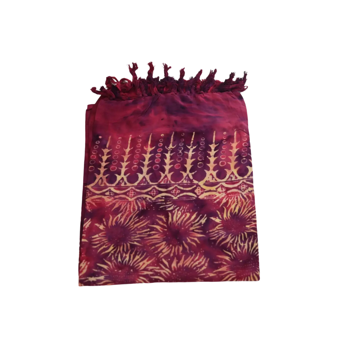 Reiches, farbiges Hamamtuch Luna Sarong Pareo Tuch 160 x 115 cm aus Baumwolle, ideal für Strand und Wellness.