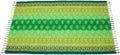 Tropechopf Hamamtuch Lunghi Sarong, grünes Blumenmuster, 160x115cm, leichtes, atmungsaktives Tuch für den Strand oder Bad.