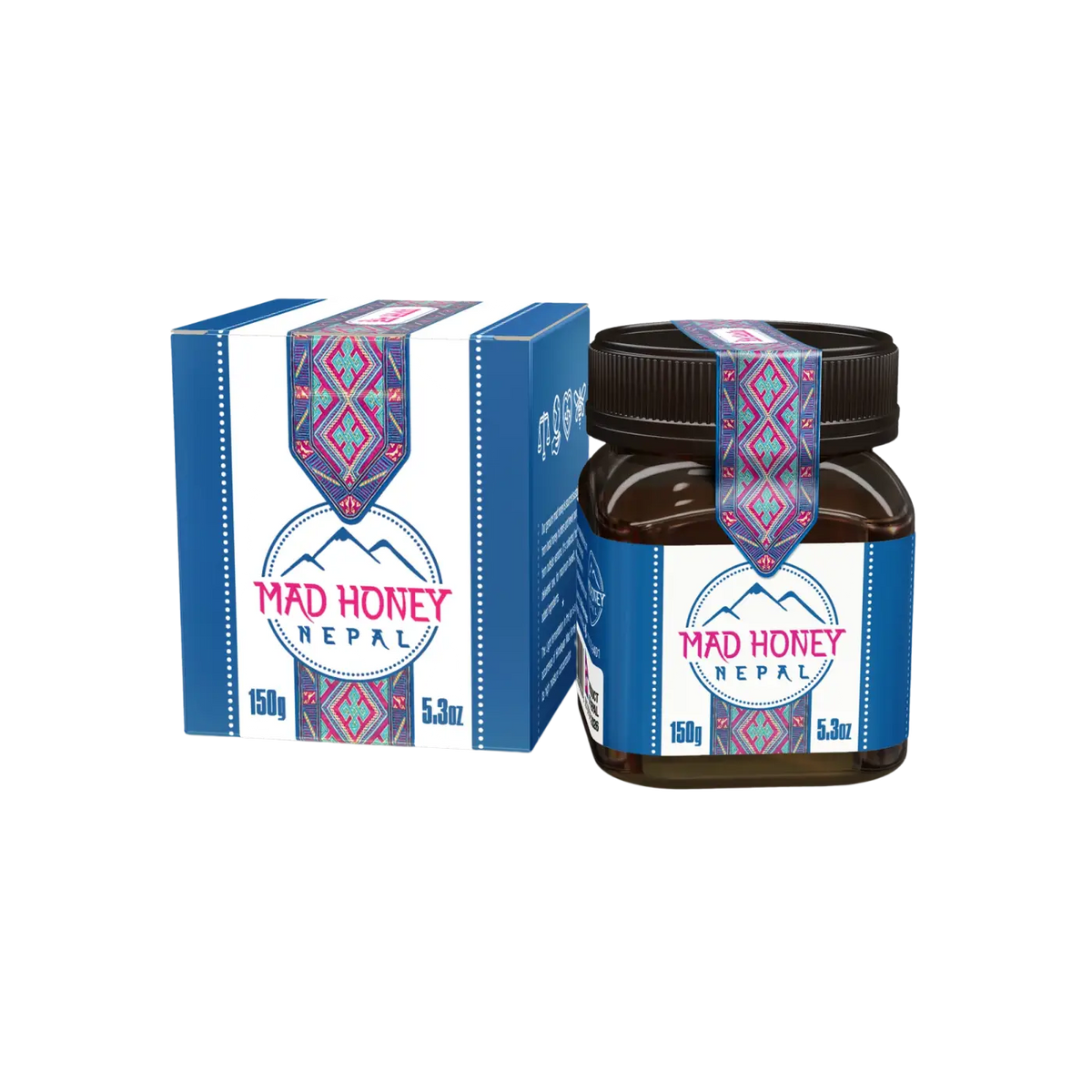 Glas mit 150 g Mad Honey Nepal Nahrungsergänzungsmittel, echtes Honigprodukt in natürlicher Verpackung