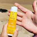 Gesichtssonnencreme Mademoiselle Agathe Bio SPF50+ getönt, natürliche Sonnenschutzcreme für das Gesicht, cremige Textur