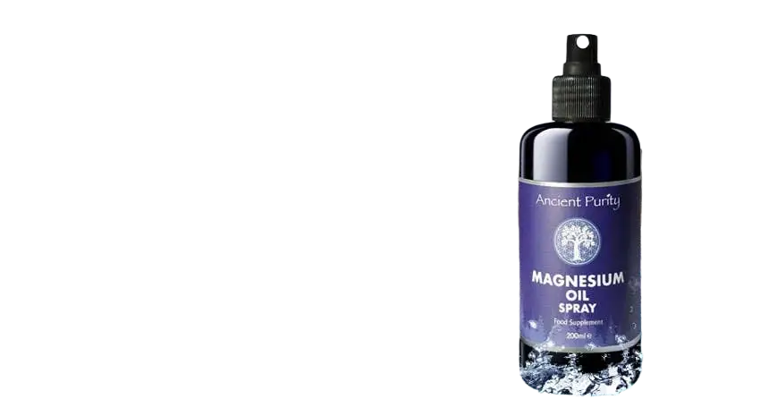 Magnesiumöl Spray von Ancient Purity, 200 ml, transdermales Nahrungsergänzungsmittel für volle Magnesiumaufnahme.
