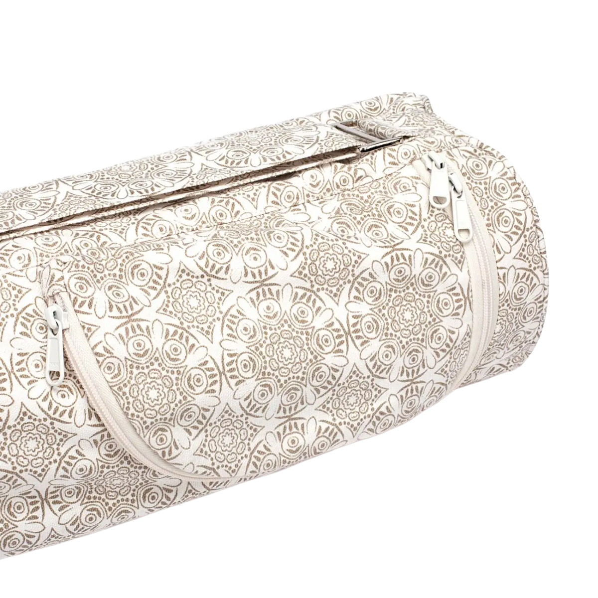 Bodynova Maharaja Collection Yogatasche aus Baumwolle für Yogamatte, Madurai-Design, handgefertigt, stilvoll und funktional