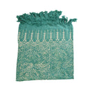 Hellblaues Lunghi Sarong Pareo Tuch aus Hamamtuch von Mana Shop, 160 x 115 cm, mit stilvollem, lockeren Design.