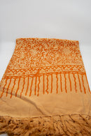 Leichter, bunter Lunghi Sarong Pareo Tuch aus Hamamtuch-Design, 160 x 115 cm, von Mana Shop, ideal für Strand und Urlaub.