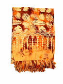 Dschungeltraum Lunghi Sarong Pareo Tuch aus Hamamtuch, 160x115cm, mit grünen Dschungelmuster, von Mana Shop