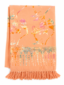 Zuckerwatte Lunghi Sarong Hamamtuch von Mana Shop, 160x115cm, weiches Tuch im bunten Zuckerwatte-Design.