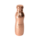 Kupferflasche 950 ml von Mana Shop, ayurvedische Trinkflasche Typ 3 aus Kupfer für gesundes Trinken, klare Sicht auf die Flasche
