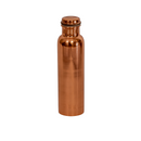 Kupferflasche 950 ml von Mana Shop, ayurvedische Trinkflasche Typ 4, aus glänzendem Kupfer, ideal für Wasser und Getränke