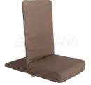Brauner mandir bodenstuhl meditationsstuhl backjack xl mit gepolstertem sitz und lehne aus stoff im mana shop