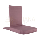 Plüschiger mauvefarbener mandir bodenstuhl meditationsstuhl backjack xl mit gepolstertem sitz und lehne für meditation
