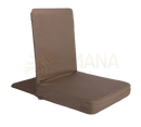 Brauner mandir bodenstuhl meditationsstuhl backjack xl mit gepolstertem sitz und lehne aus stoff im mana shop