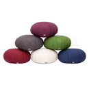 Meditationskissen zafu eco dinkel aubergine in sechs farben mit organic spelt hulls für eco meditation