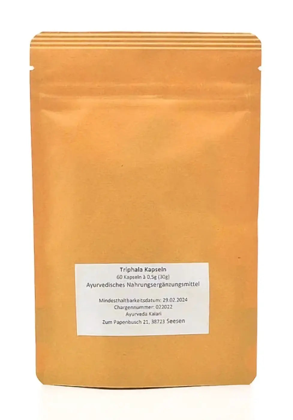 Midgard Kalari Triphala Kapseln, ayurvedische Einzelkräuter in 100er Packung, natürliche Unterstützung für die Verdauung