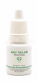 Midgard Kalari Anu Thailam Nasenöl, 10ml, ayurvedisches Spezialöl zur Nasenpflege, flüssiges Öl in Flasche, natürliche Inhaltsstoffe