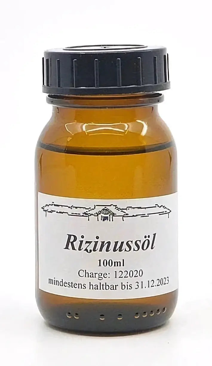 Midgard Kalari Ayurvedisches Rizinusöl in 100ml Flasche, Spezialöle & Pulver, natürliches Rizinusöl für Haut und Haare