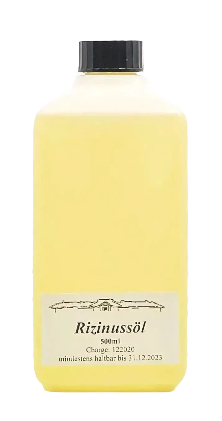 Midgard Kalari Ayurvedisches Rizinusöl in 500ml Flasche, Spezialöl für natürliche Haut- und Haarpflege, aus der Produktreihe Spezialöle & Pulver