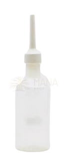 Midgard Kalari Einlaufflasche für Öleinläufe, 100ml, therapeutisches Zubehör für natürliche Ölanwendungen, klarer Kunststoff.