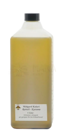 Midgard Kalari Rettich-Kastanie Thailam, starkes Ayurvedisches Massageöl für Kraft und Geschmeidigkeit, in Flasche.