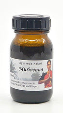 Midgard Kalari Murivenna Ayurvedisches Notfallöl in einer Keramikflasche, speziell für schnelle Linderung bei Verletzungen.