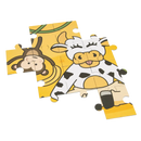 Buntes Kinderpuzzle von Myga Eco mit Miss Molly & Friends, farbenfrohes Spiel mit cartoonartigen Motiven für Kinder