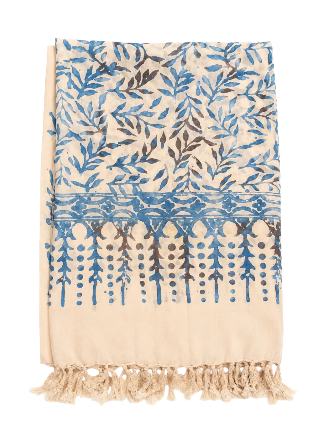 Beiges Morgentau Lunghi Hamamtuch, Sarong Pareo Tuch, 160x115cm, aus weichem Baumwollstoff, für Strand und Wellness