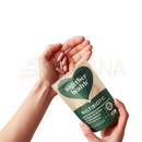 Eine grüne und beige zusammen health multibiotikum pouch mit 16 stärken freundlichen darmbakterien für gesamtes verdauungssystem