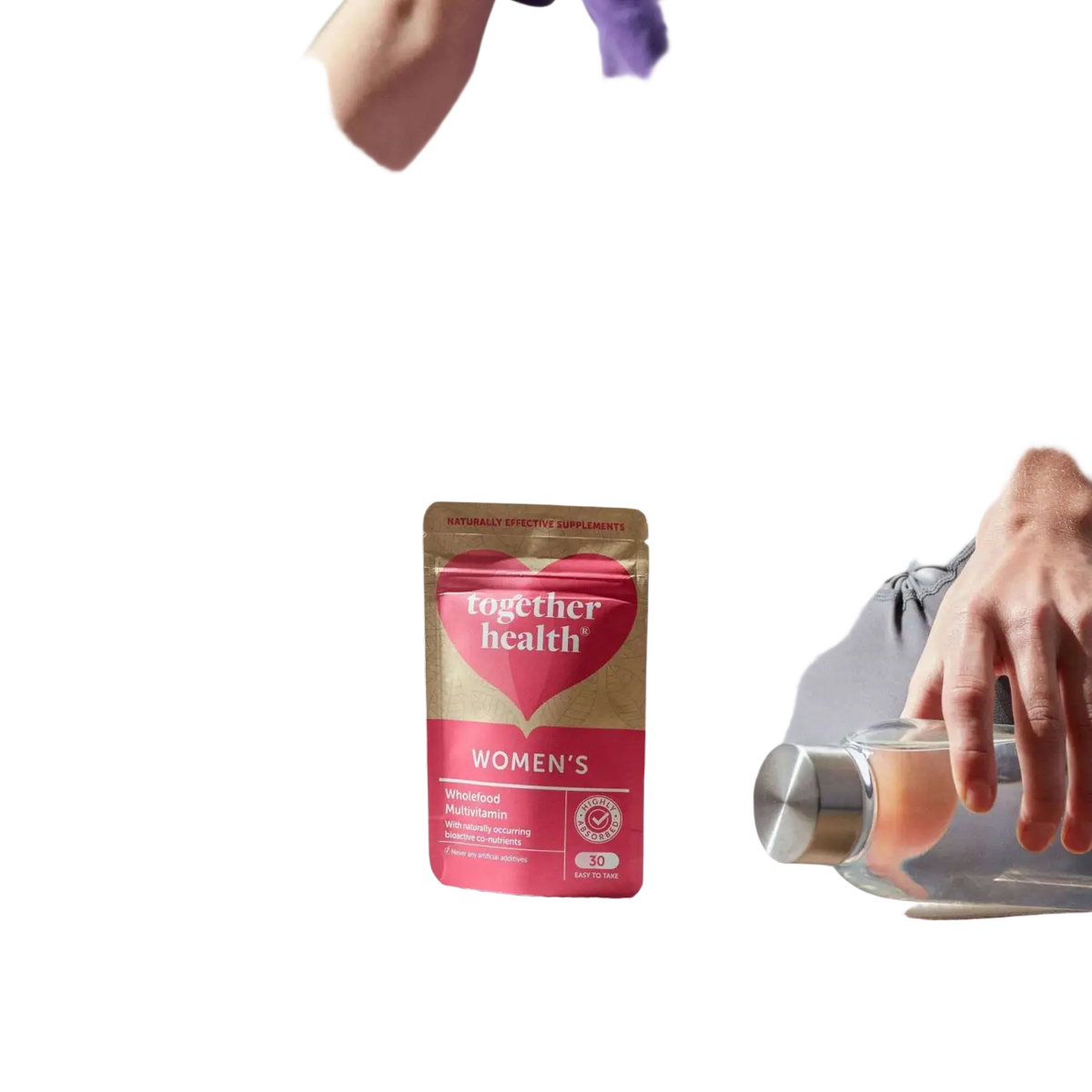 Multivitamin Frauen vegan, pinke Packung