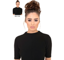 Braune chaotische Haargummis von My Wholesale Warehouse, lockere elastische Haargummis für vielfältige Frisuren, leicht und flexibel