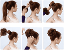 Braune chaotische Haargummis von My Wholesale Warehouse, flexible und elastisch, für vielseitige Frisuren und Haarstyling.