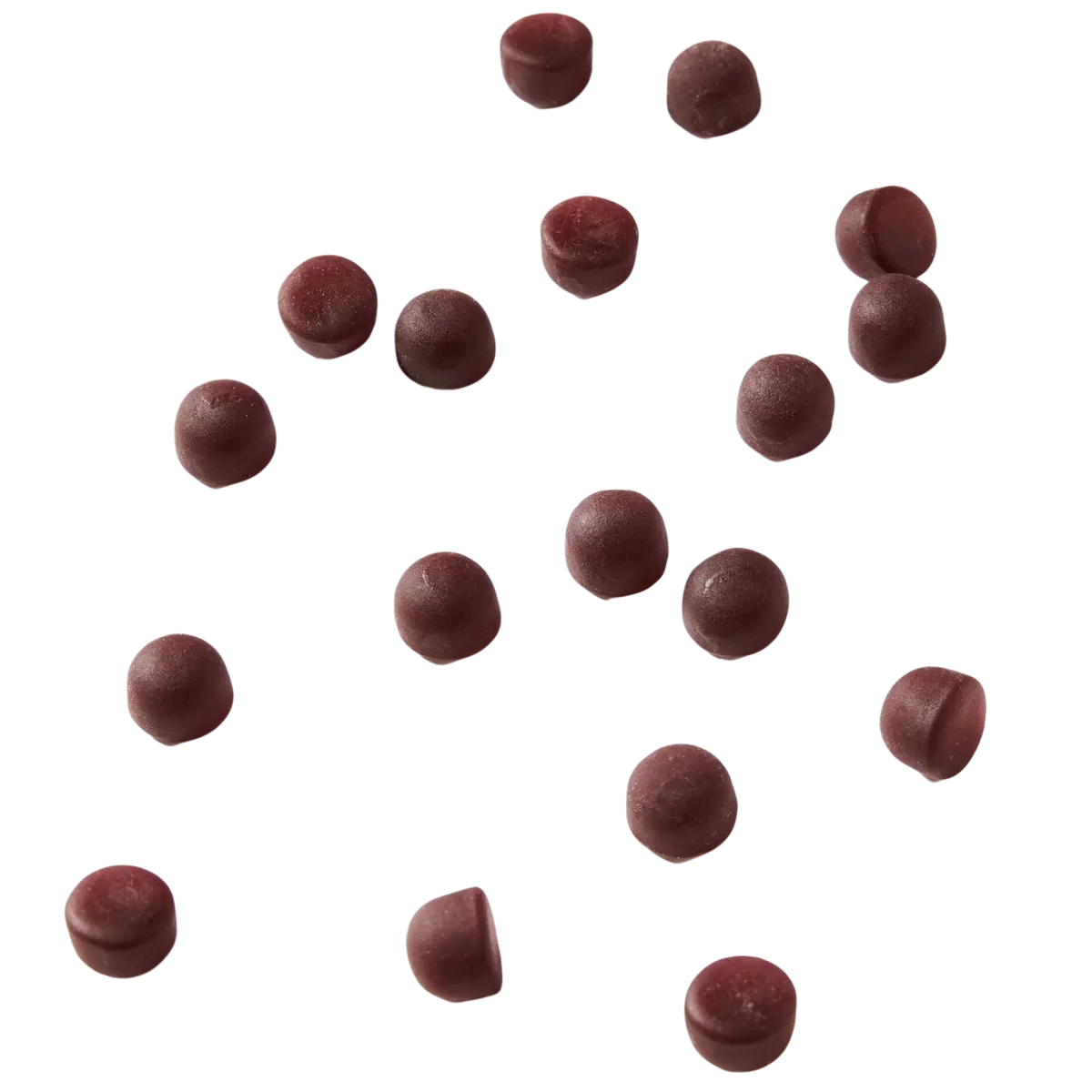 Veganer Ashwagandha-Gummibärchen von Myga mit Himbeer-Geschmack, fördert innere Balance und Entspannung, Nahrungsergänzung.