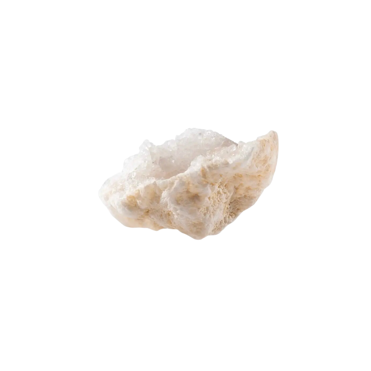 Myga Eco Geode-Geschenkset mit Rohstein und Anhänger, Auswahl aus 2 Kristallen, liebevoll gestalteter Schmuck aus Naturstein