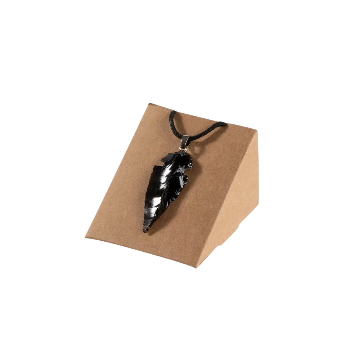 Myga Eco Geode-Geschenkset mit Rohstein und Anhänger, Auswahl aus 2 Kristallen, natürlicher Schmuck aus Kristallen