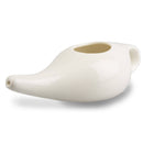Keramischer Nasaler Neti Pot von Myga Eco, Gesicht, für Nasenspülung, mit handgeformtem Design und natürlicher Optik
