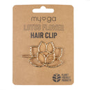 Myga Eco Haarspangen für Haare, umschließender Haarclipp, umweltfreundliches Design in natürlicher Optik